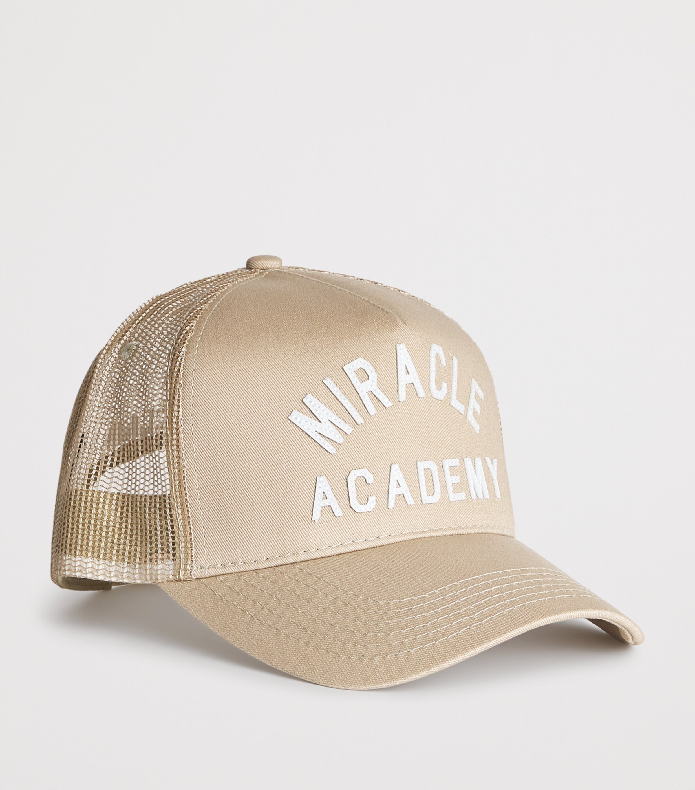 Nahmias Miracle Academy Trucker Cap Sand Canvas Image 2