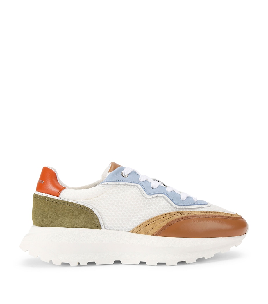 Kurt Geiger London Mens Goodwin Low-Top Sneakers White/oth Image 1