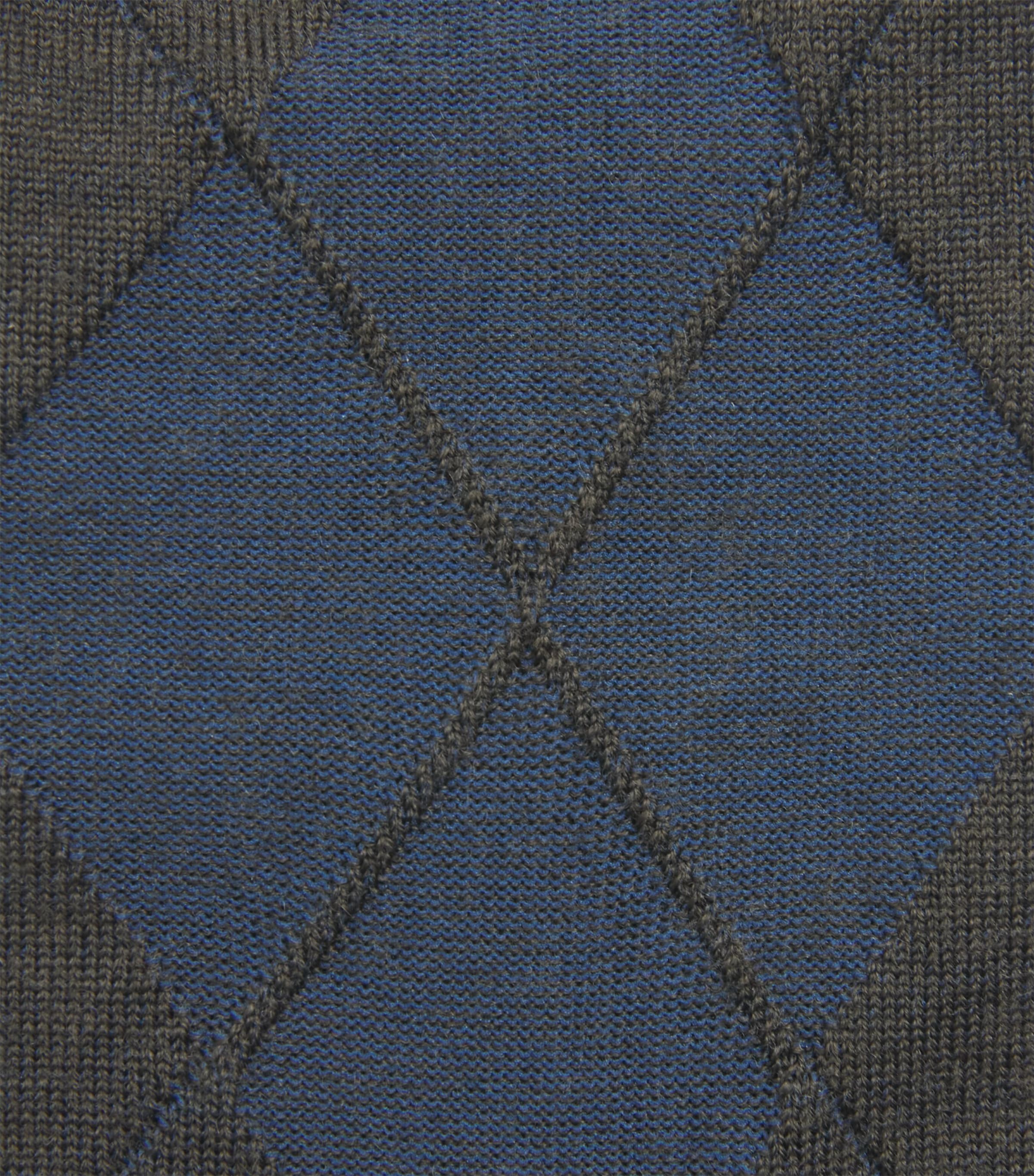 Doré Doré Mens Argyle Motif Socks Copenhagu Image 2