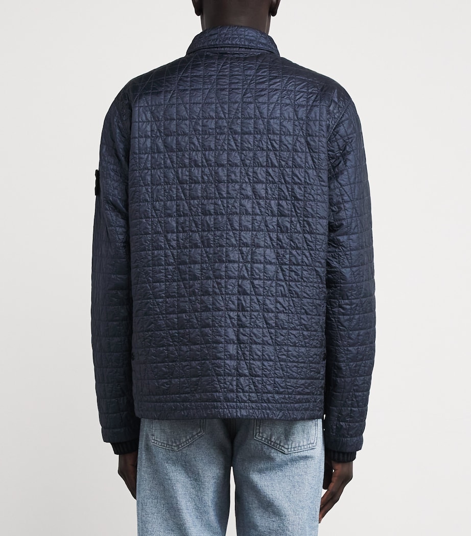 Crinkle Reps Padded Coach Jacket V0026 Image 4