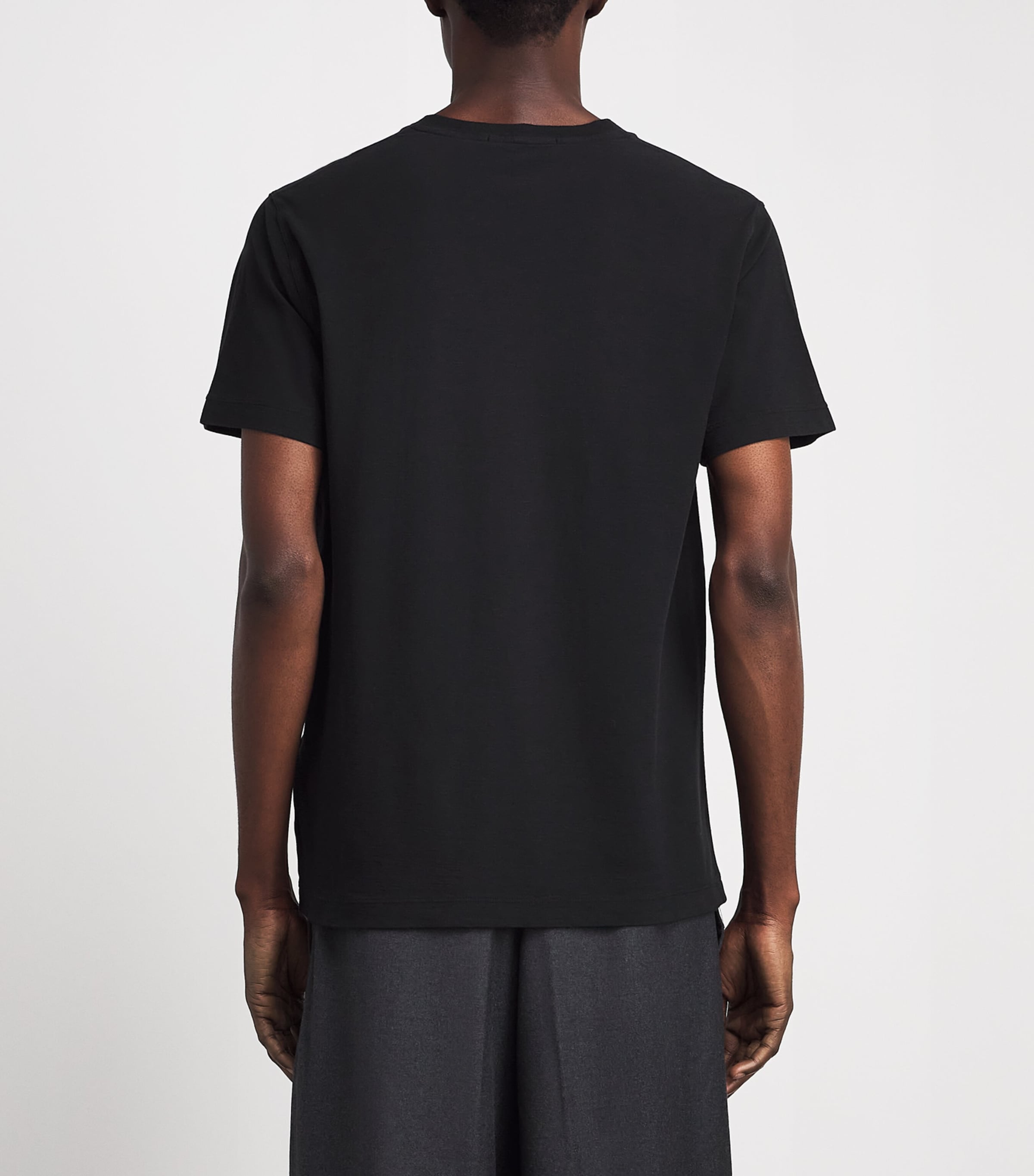 Stone Island Mens Organic Cotton Ghost T-Shirt Image 5