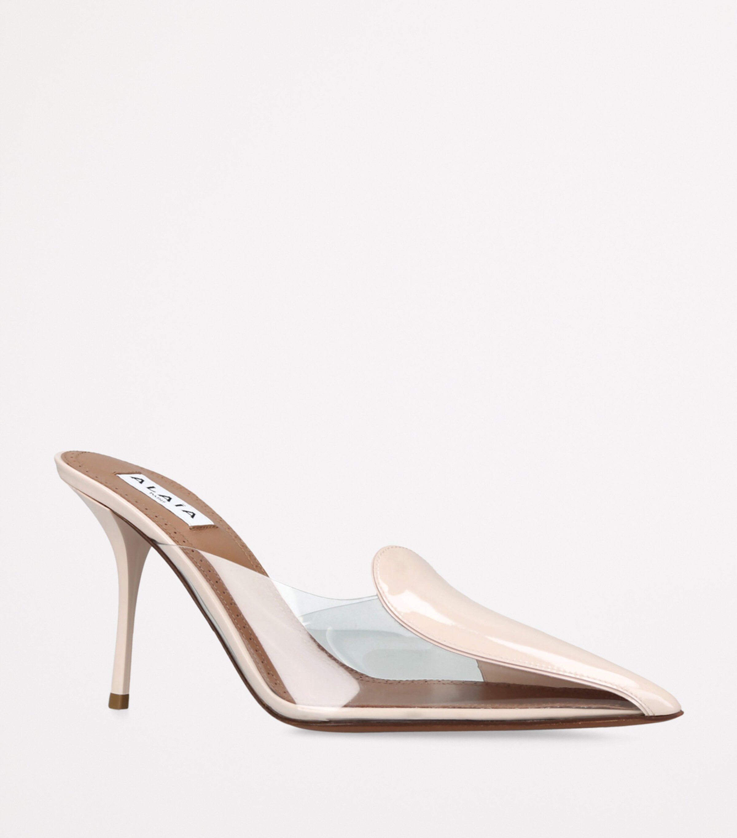 Patent Coeur Abstract Mules 90 PALE PINK Image 3