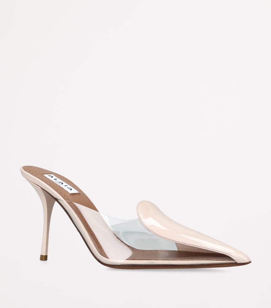 Patent Coeur Abstract Mules 90 PALE PINK Image 3