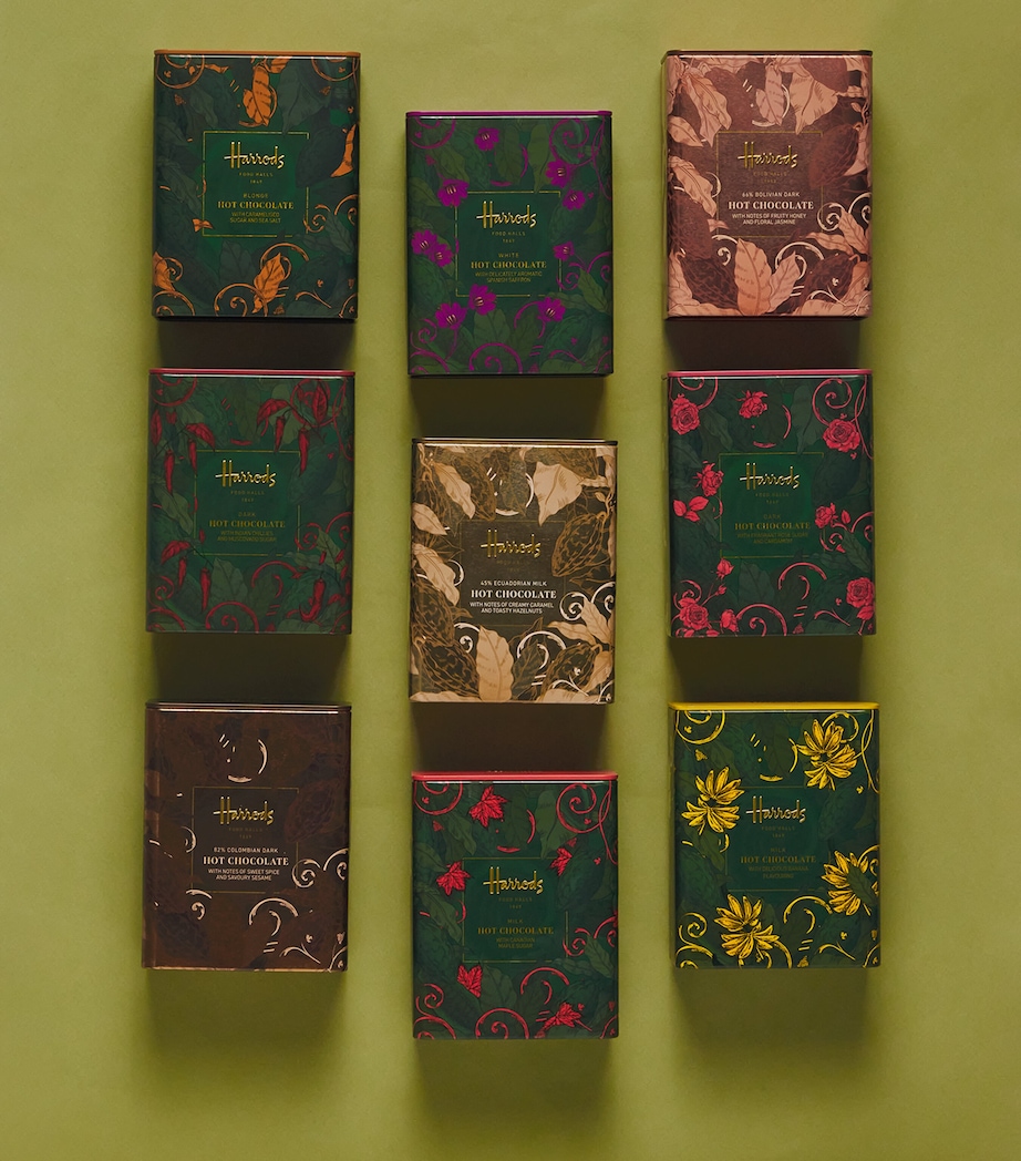 Dark Hot Chocolate with Rose and Cardamom (250g) NO COLOUR Image 4