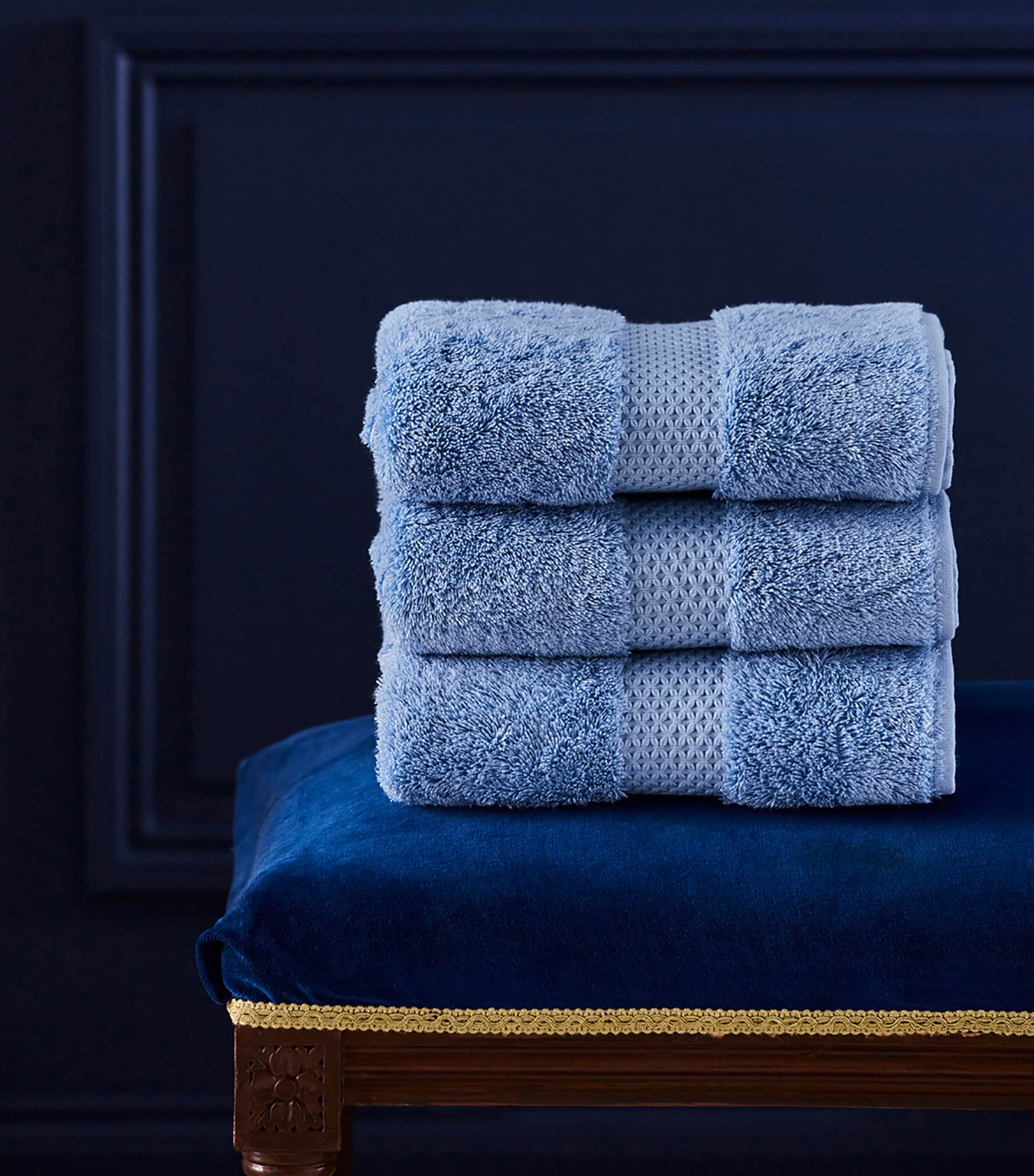 Etoile Bath Sheet (92cm x 160cm) AZUR Image 3