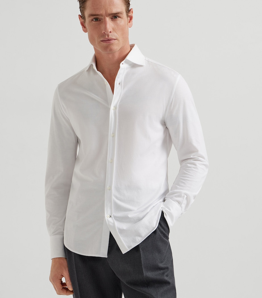 Cotton Piqué Shirt C159 Image 2