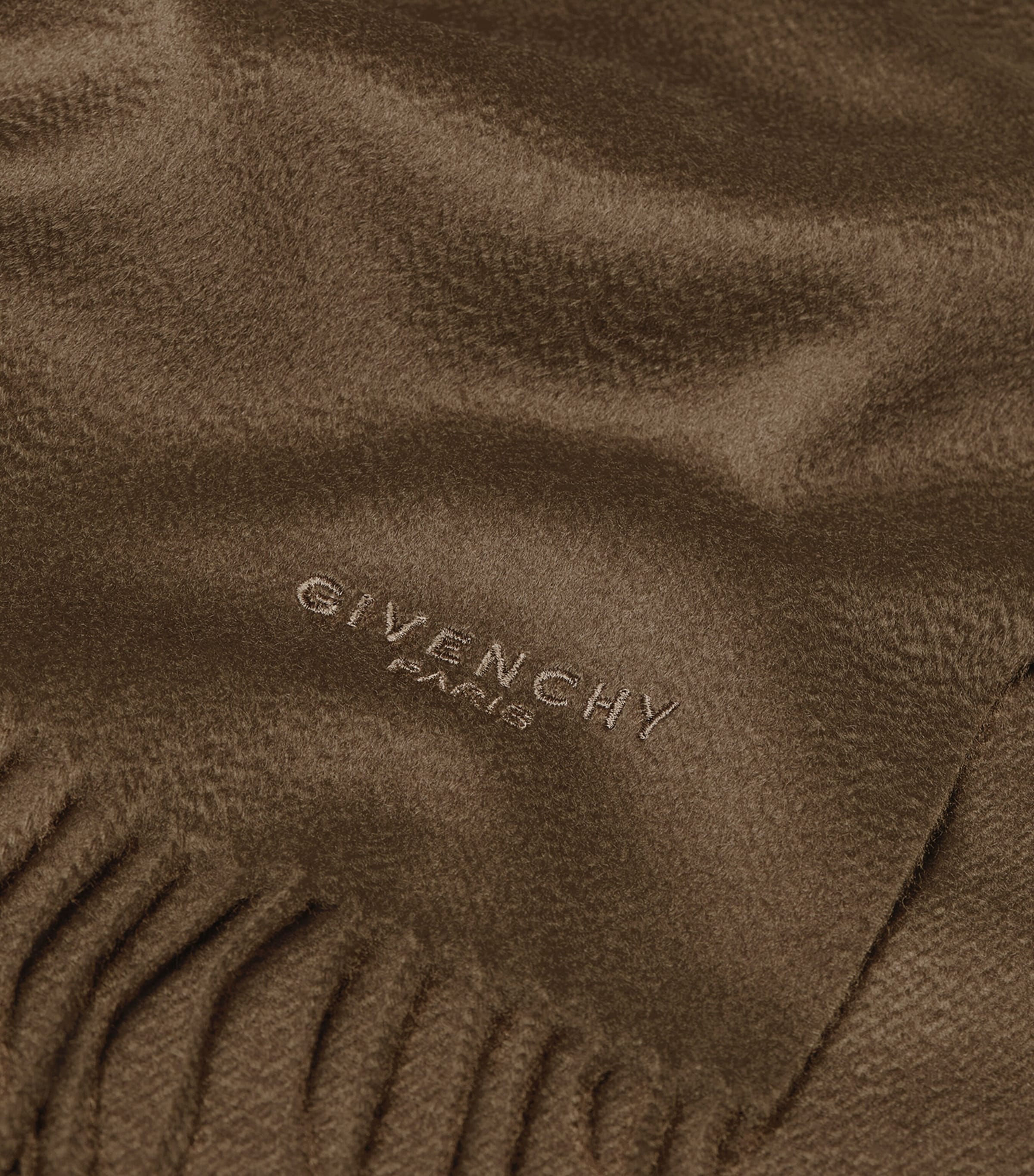 Givenchy Cashmere Logo Scarf Image 2
