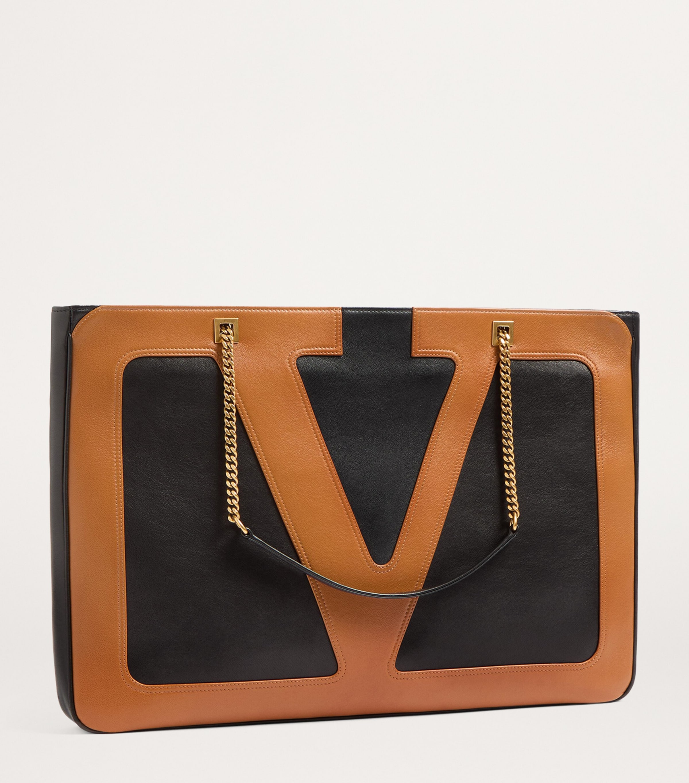 Large Leather Viva Superstar Tote Bag RFA Image 3