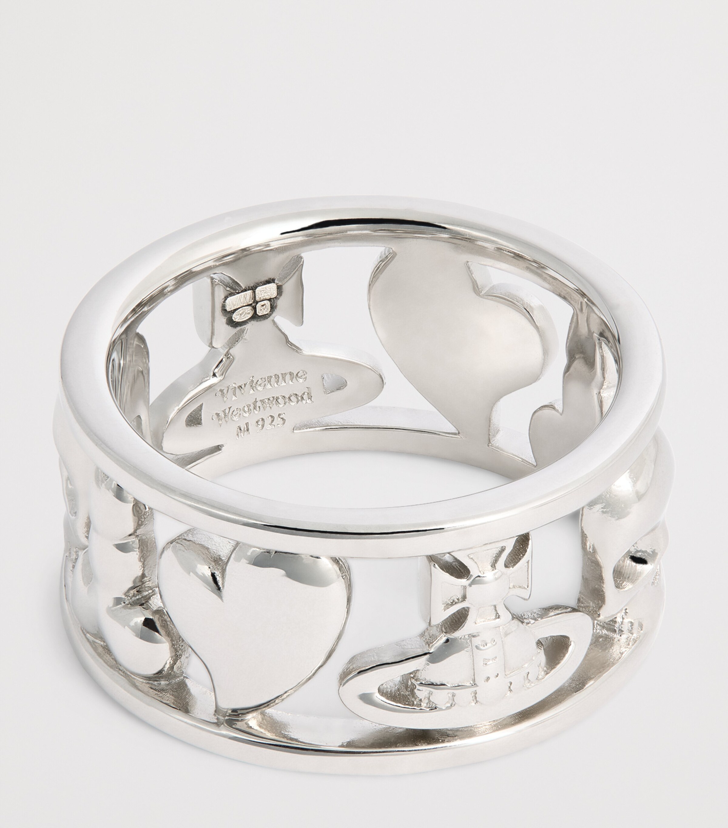 Vivienne Westwood Recycled Silver Leonce Ring | Harrods US