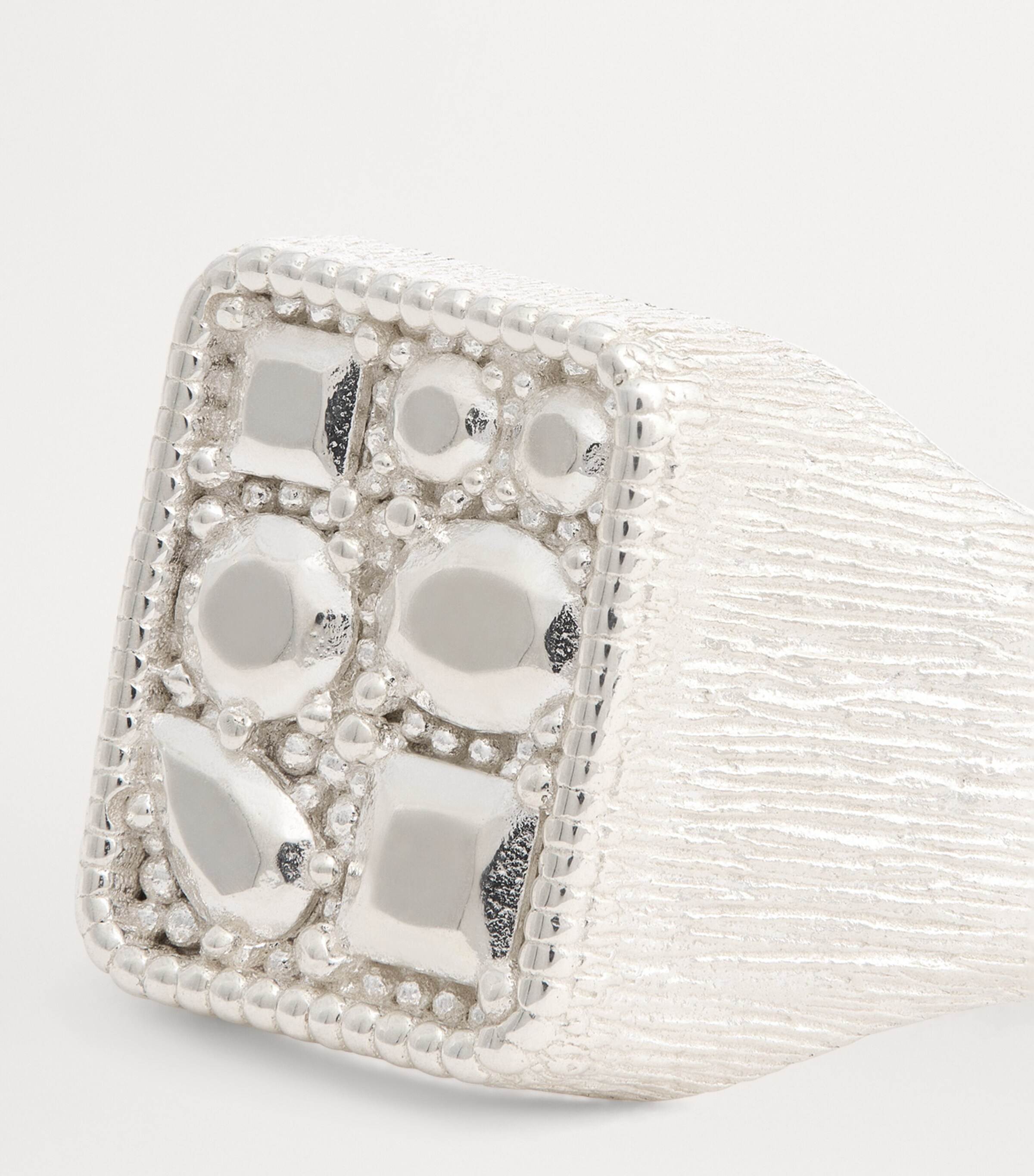 Sterling Silver Cottage Garden Signet Ring SILVER (925) Image 6