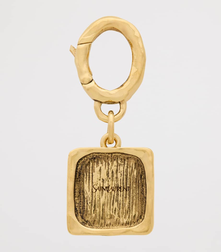 Saint Laurent Cassandre Square Charm Image 2