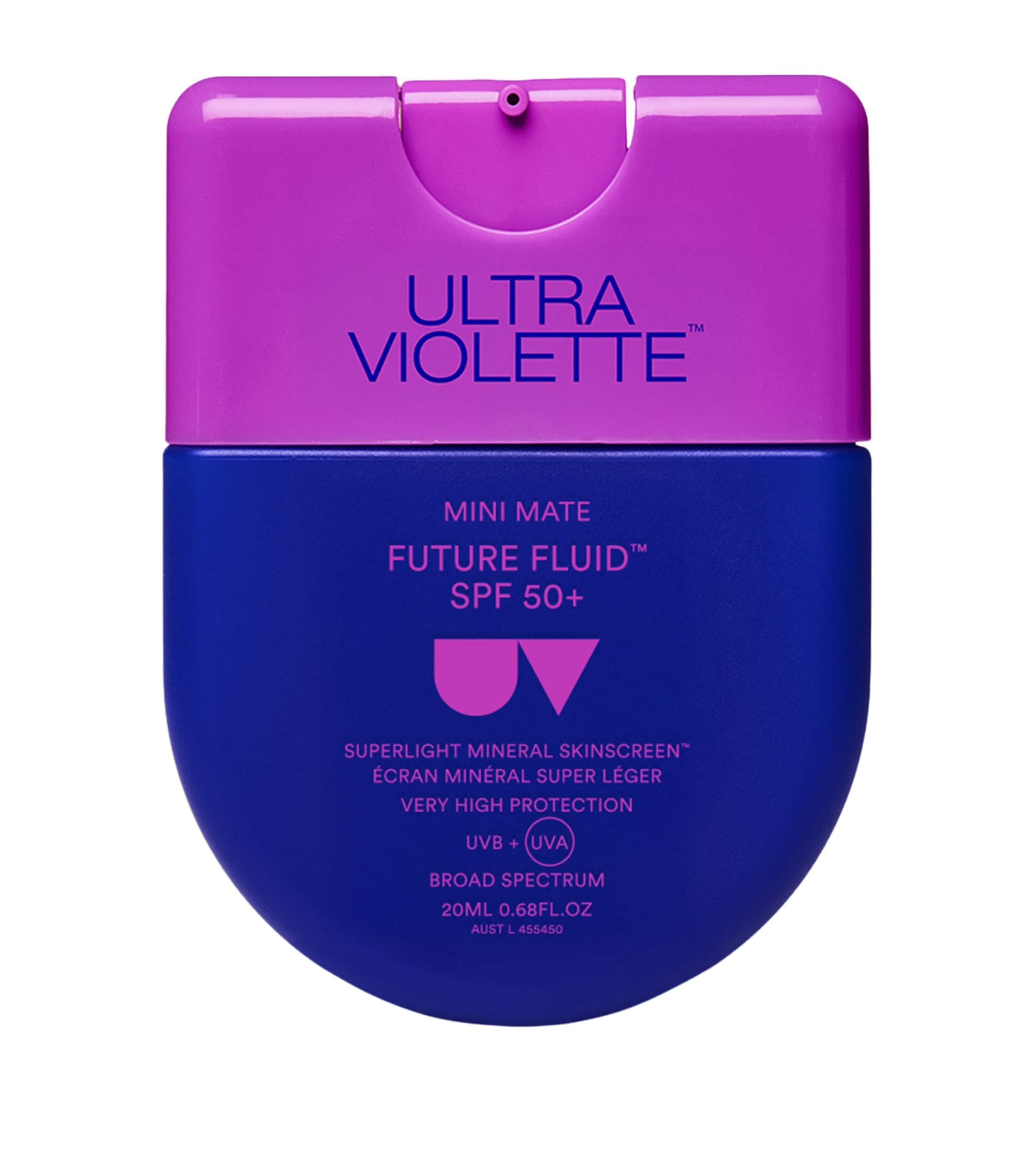Ultra Violette Mini Mate Future Fluid SPF 50+ Superlight Mineral Skinscreen (20ml) Image 1
