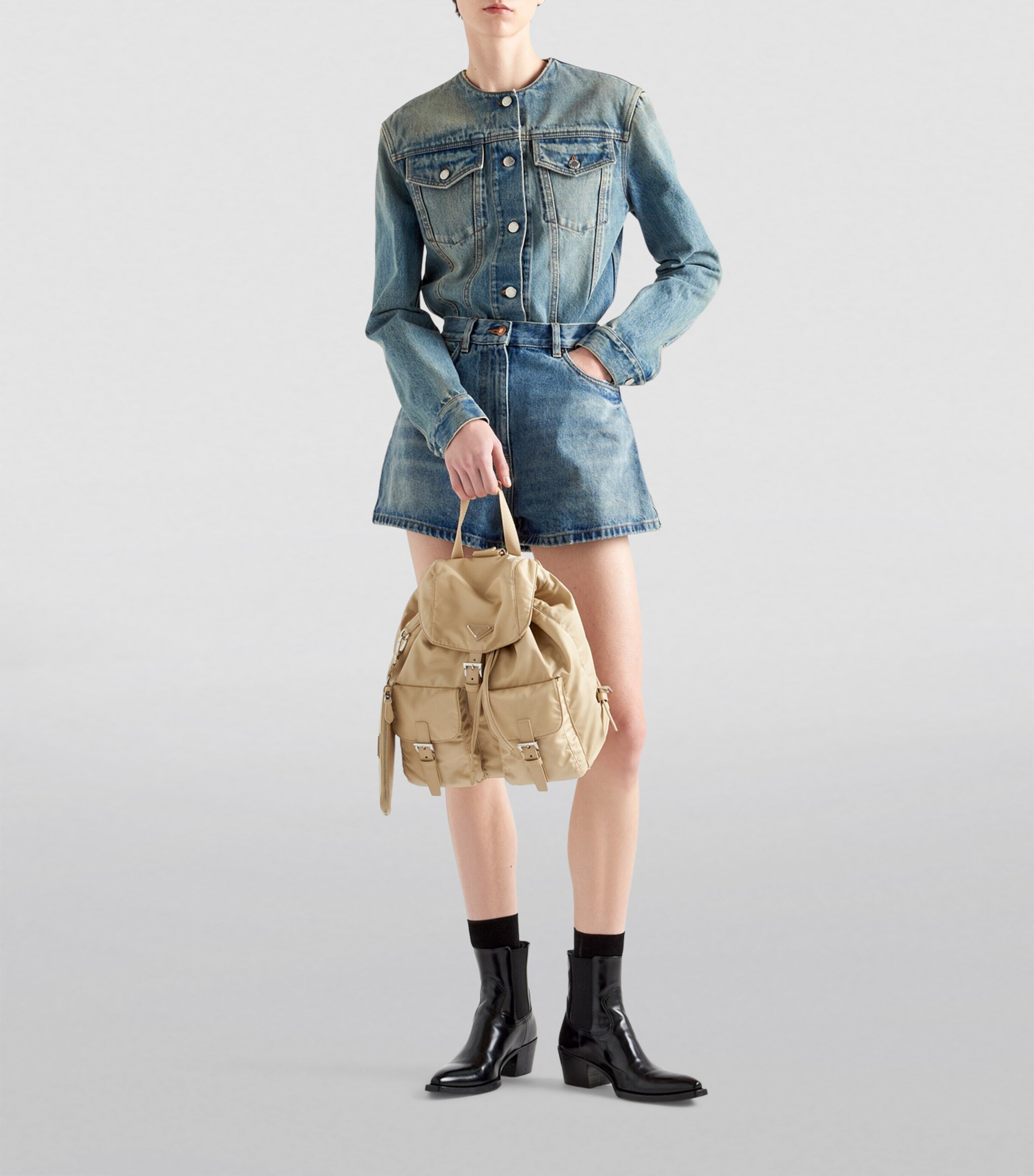 Re-Nylon Backpack F0F24 Image 7