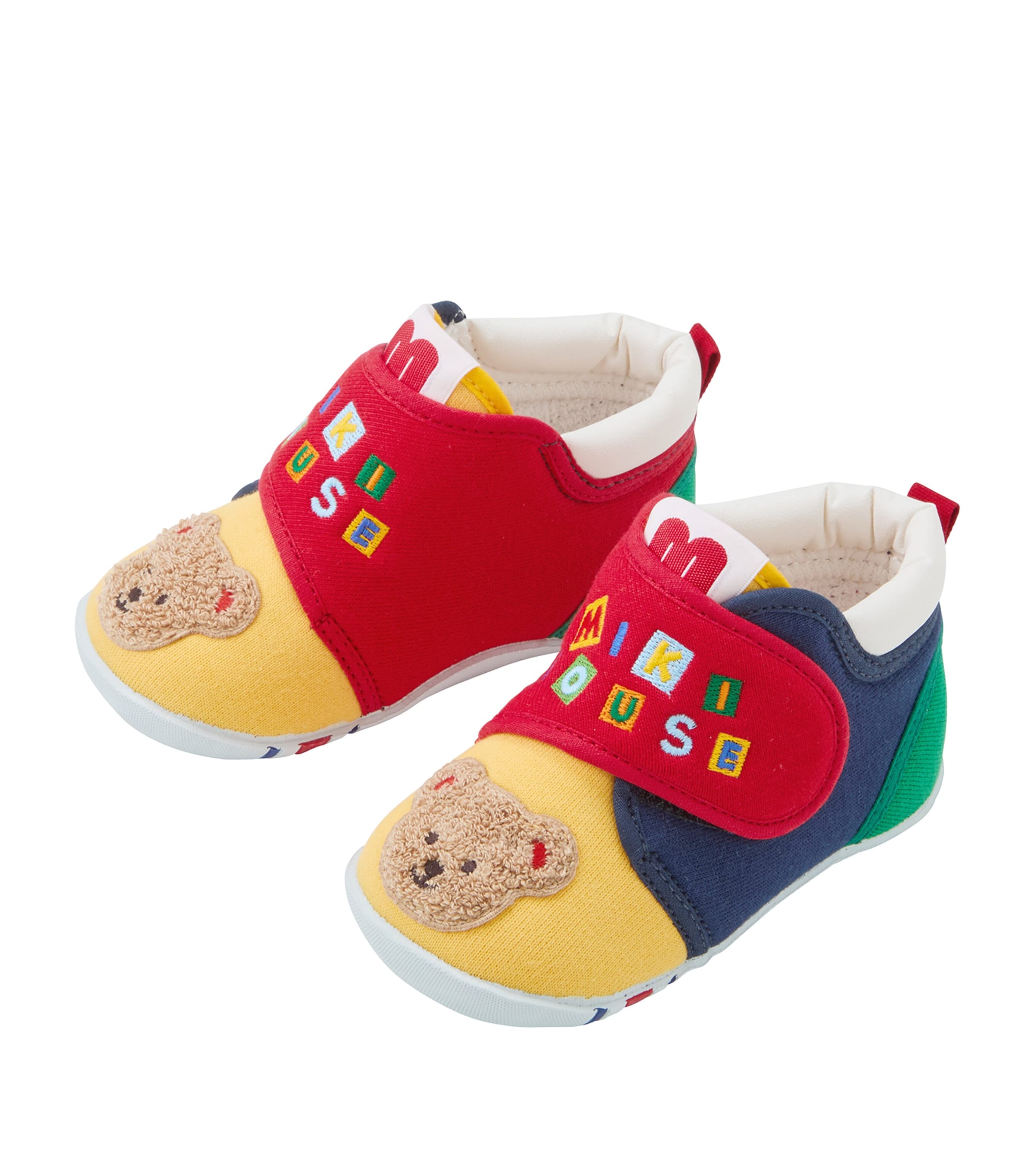 Miki House Cotton-Blend Sneakers | Kids New In | Baby Clothing | Baby Shoes | Trainers | Designers | Miki House