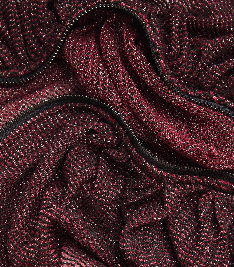 Metallic Annika Cape BLOOD WEB Image 5