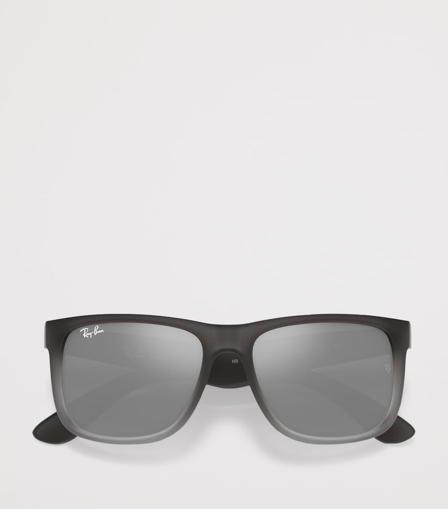 Ray-Ban Justin Classic Square Sunglasses Grey Image 5