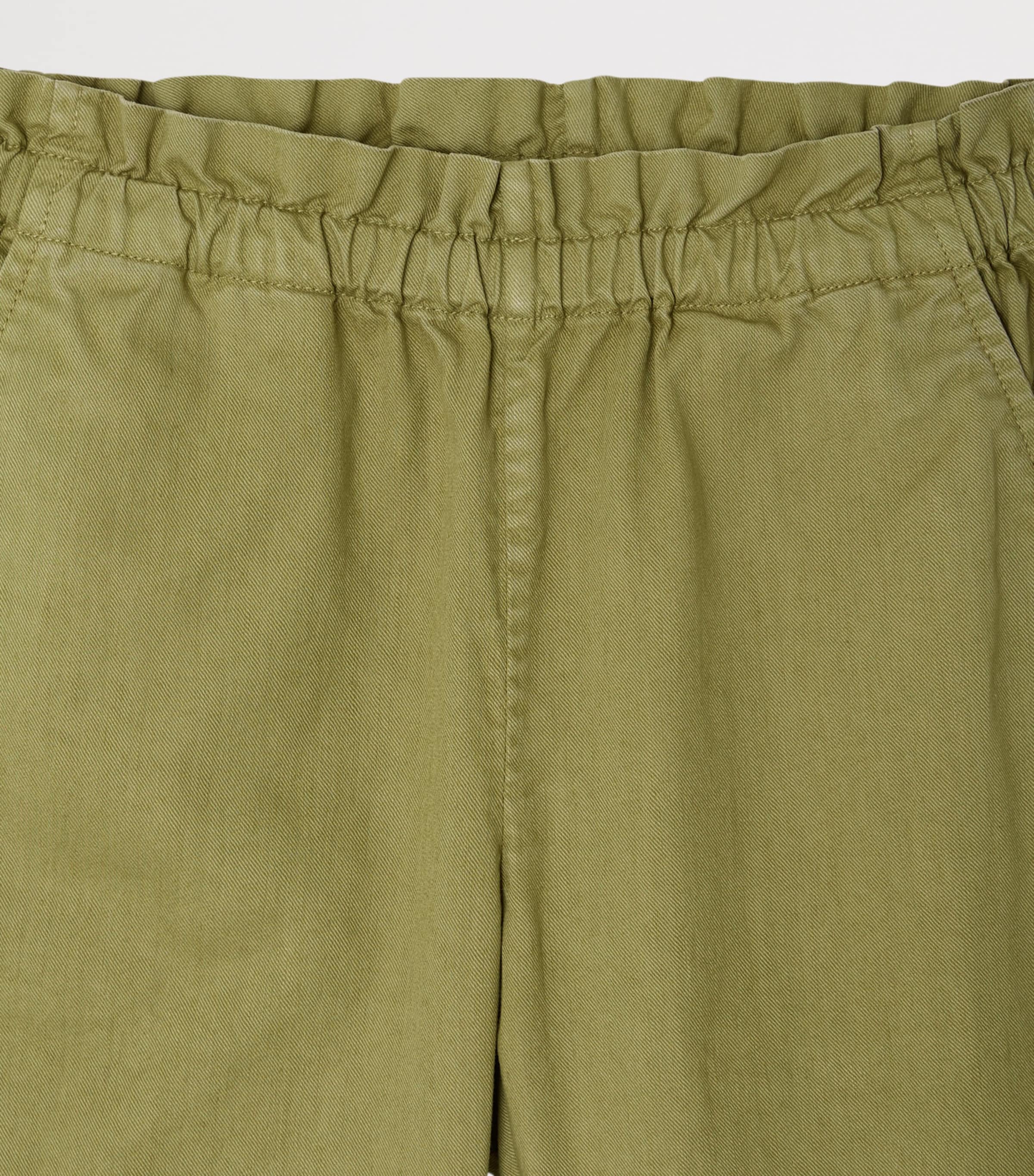 Bonpoint Cotton July Straight Trousers (10-14 Years) Olive Image 3