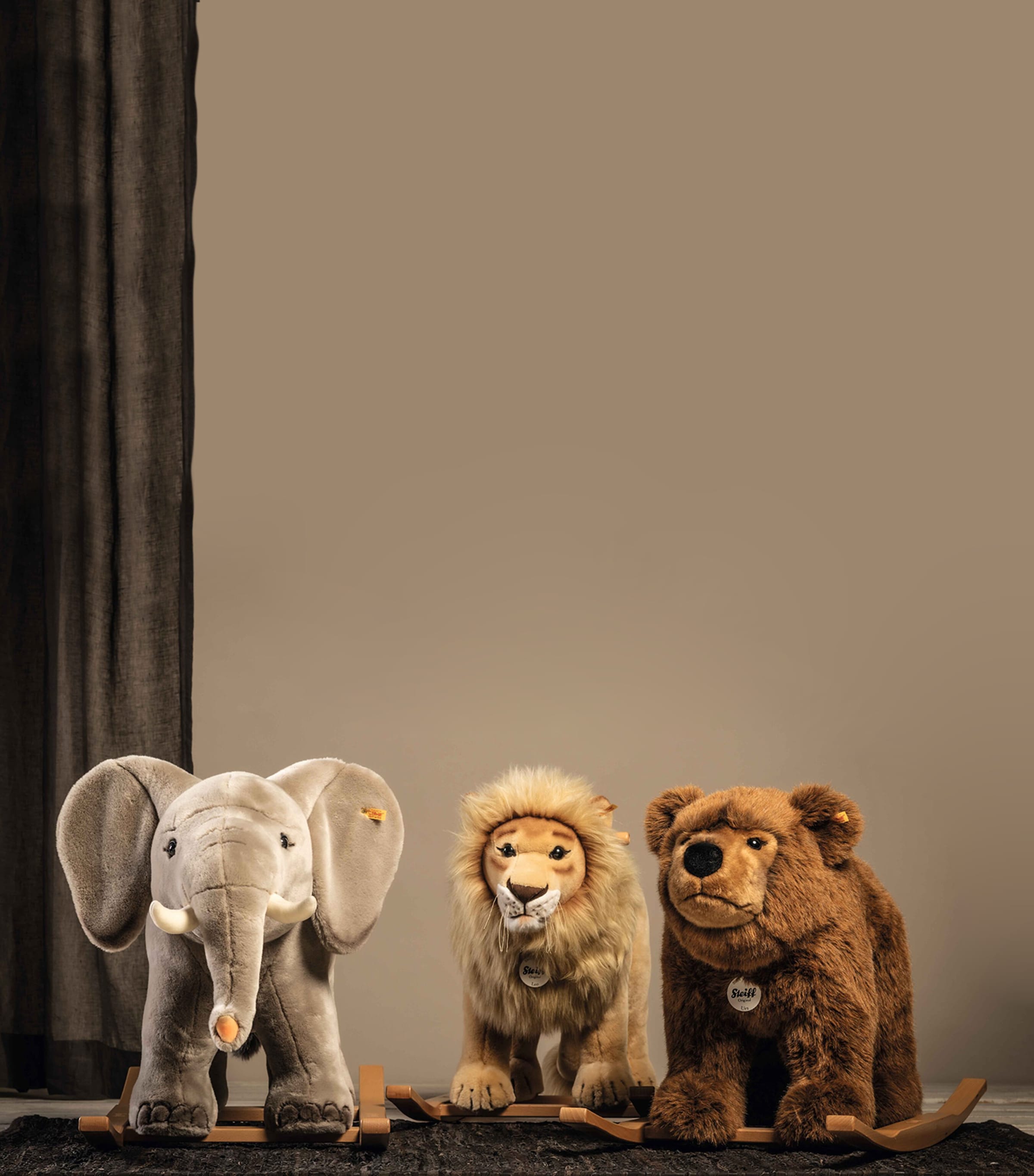 Trampili Riding Elephant (70cm) MULTI Image 3