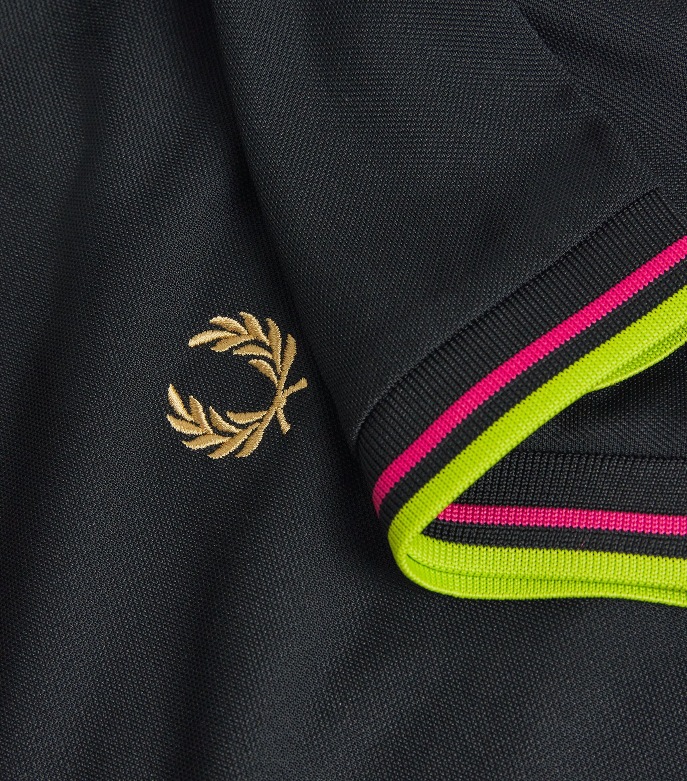 Twin Tipped Polo Shirt 102-BLACK Image 5