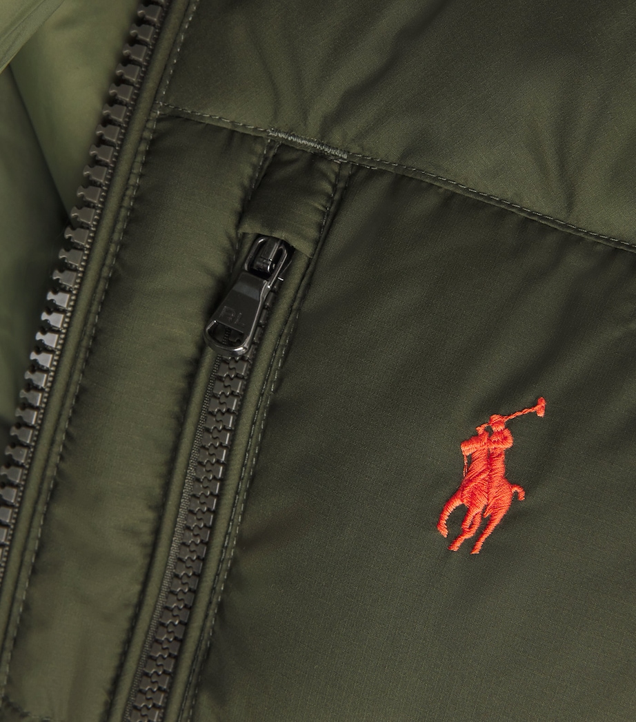 Down Gorham Gilet DARK GREEN Image 5