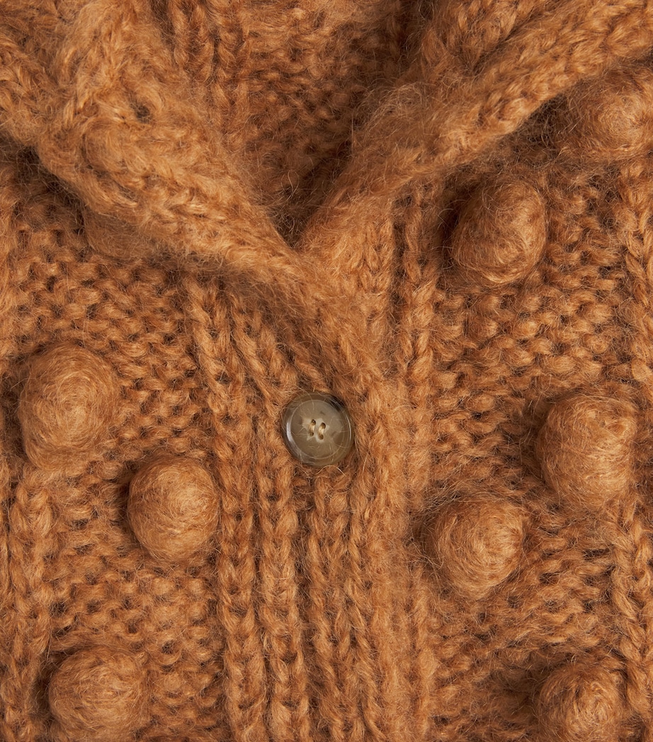 Mohair-Blend Bauble Sweater CAMEL Image 5