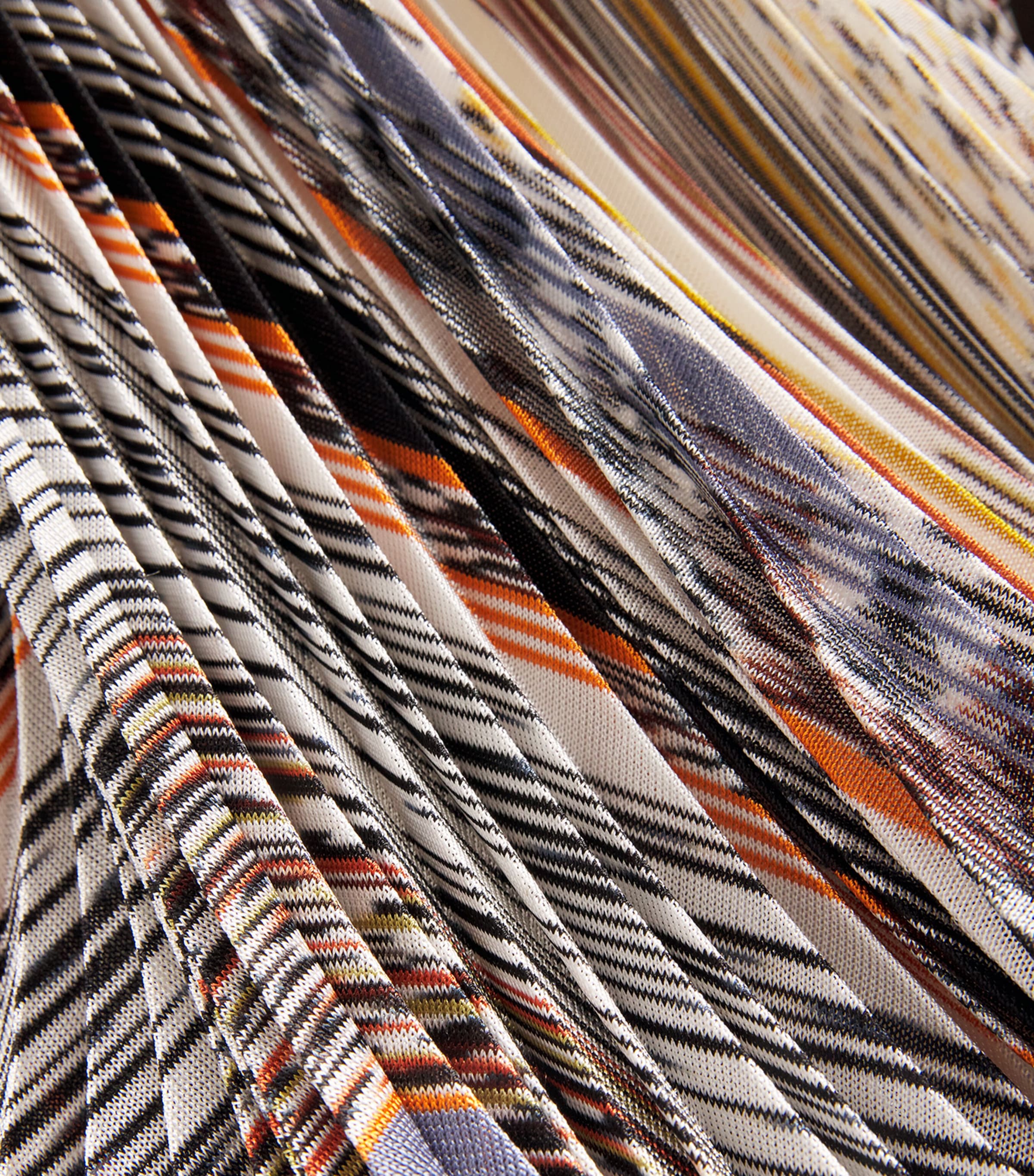 Stripe Long-Sleeve Midi Dress FM147 MULTICOLOR Image 5