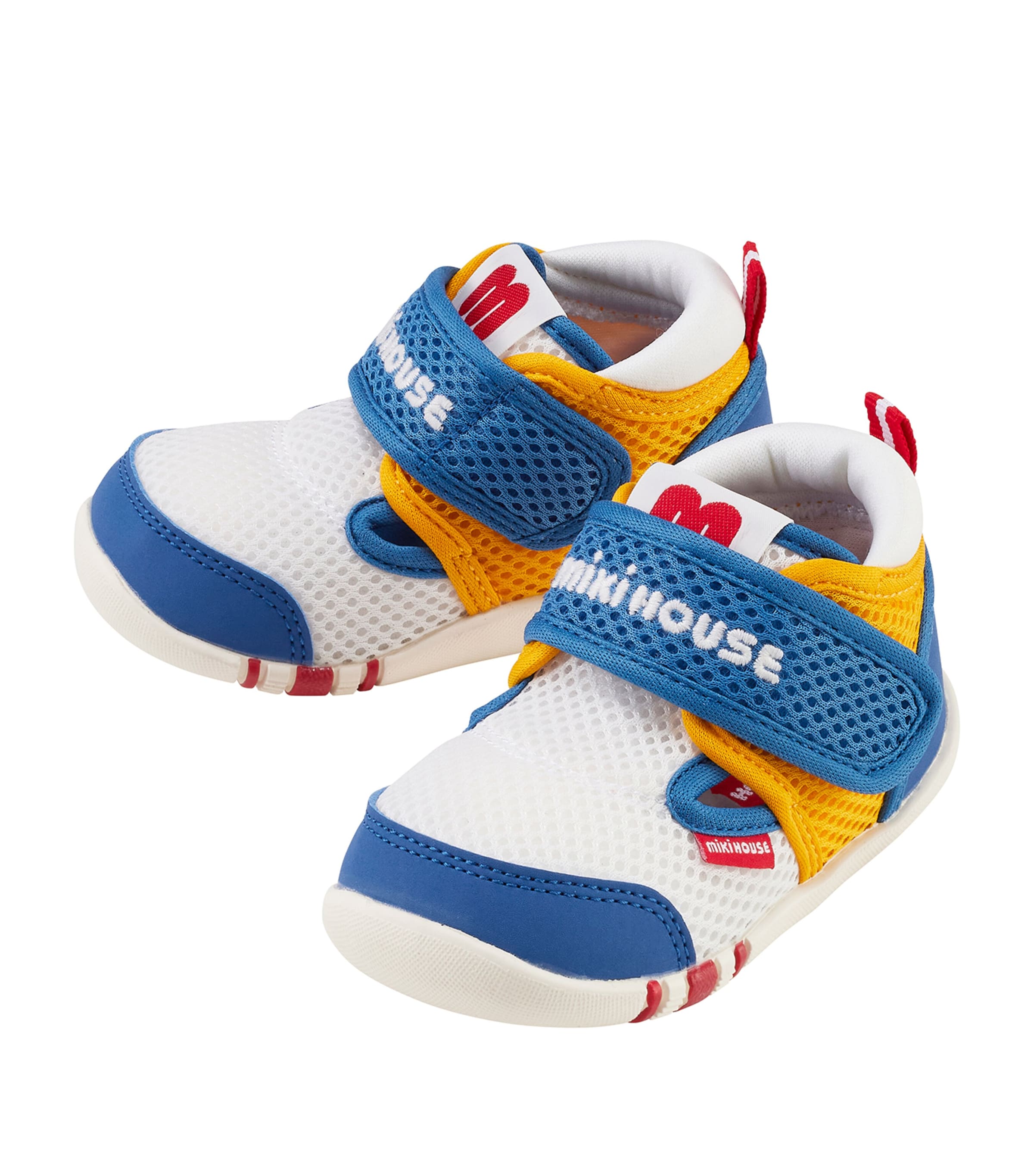 Miki House Kids' Velcro-strap Sandals In Pink