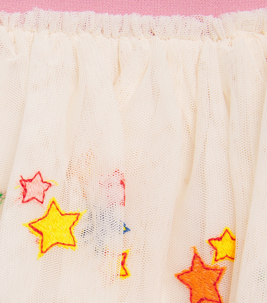 Stella McCartney Kids Tulle Star Skirt (6-36 Months) Avorio/multi Image 3