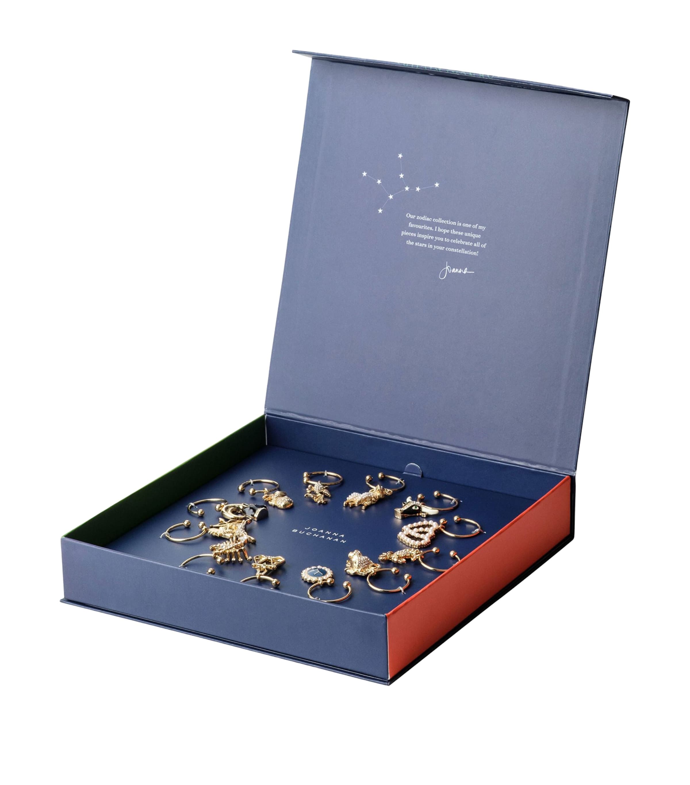 Set of 12 Zodiac Wine Charms MULTI Image 3