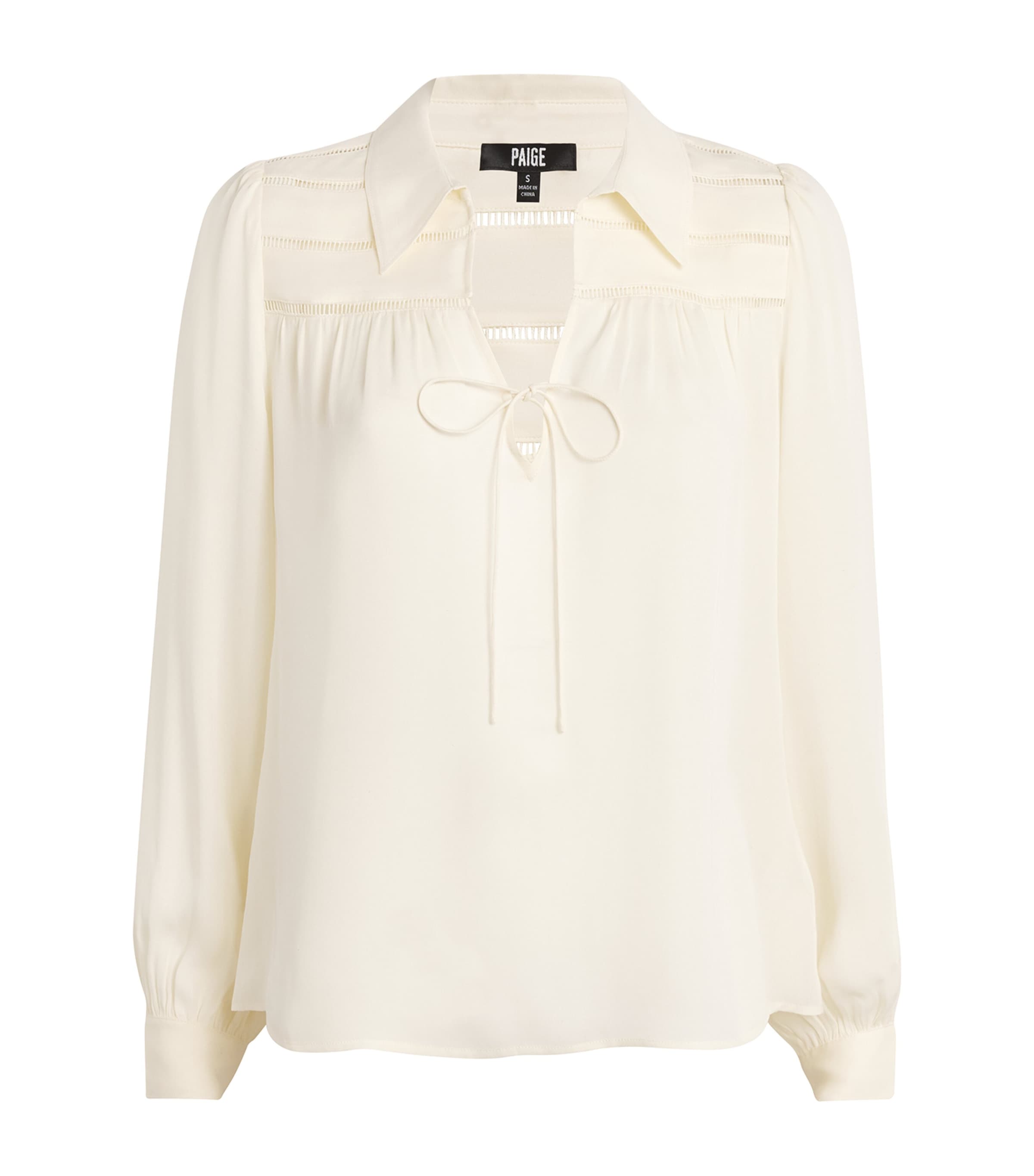 PAIGE SILK MARABELLA BLOUSE