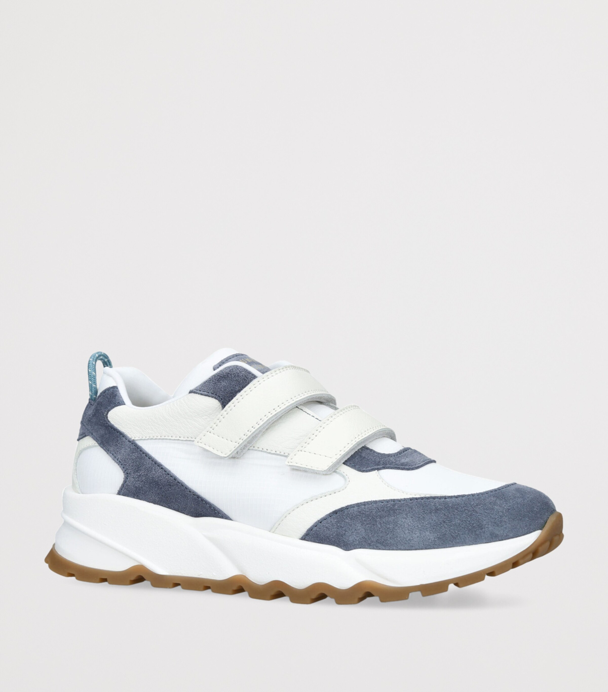Velcro Sneakers WHITE/NAVY Image 3