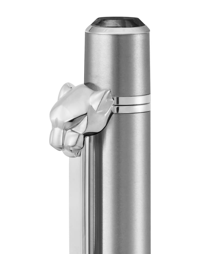 Small Panthère de Cartier Ballpoint Pen GOLD METAL Image 8