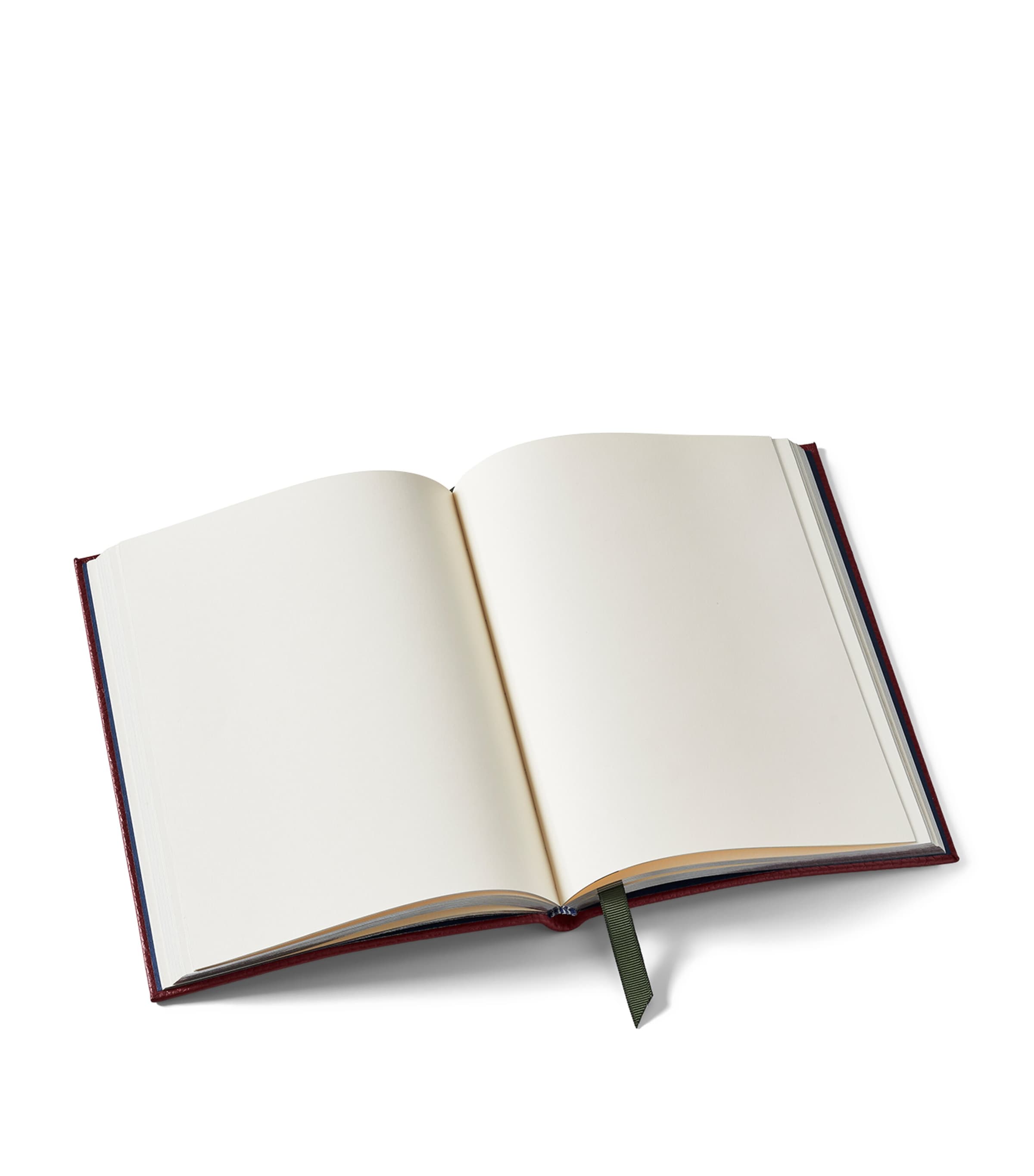 Leather Bound A5 Notebook MERLOT Image 4