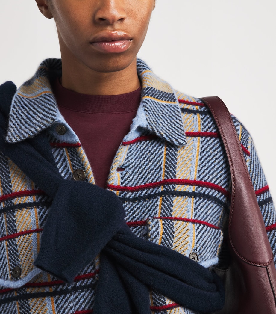 Plaid Work Shirt HEATHER BLUE COMBO Image 6