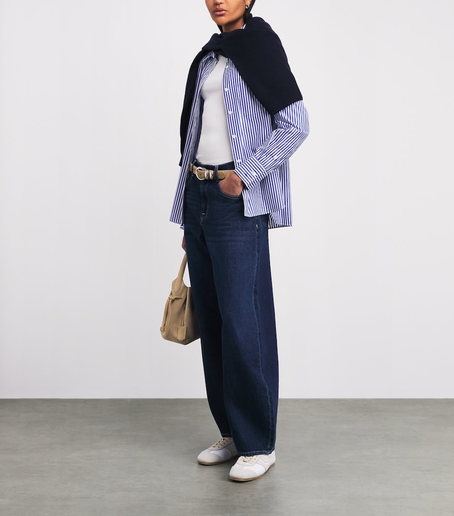 Rag & Bone Womens Stripe Connie Shirt Nvyst Image 2