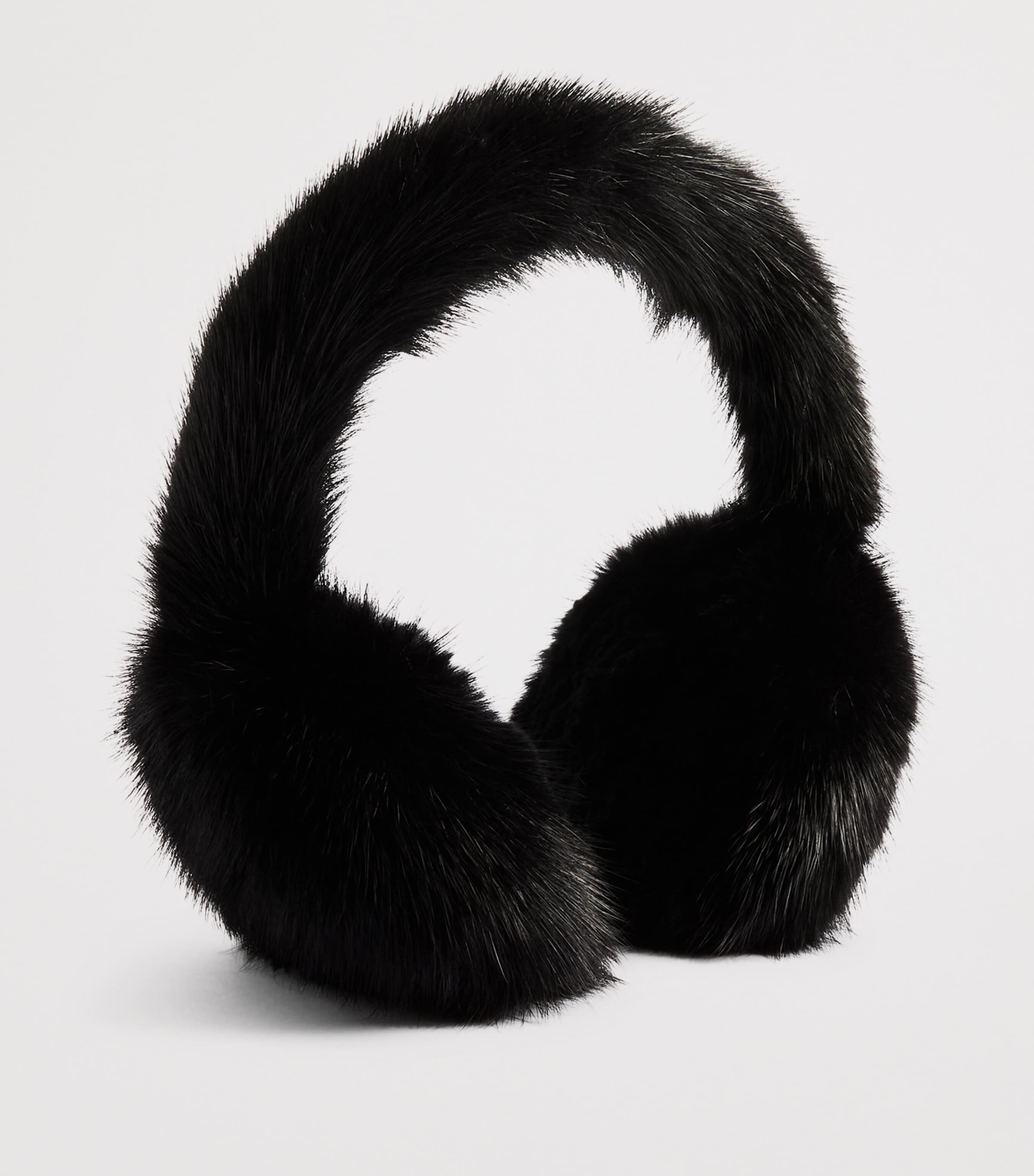 Yves Salomon Mink Fur Earmuffs Image 3