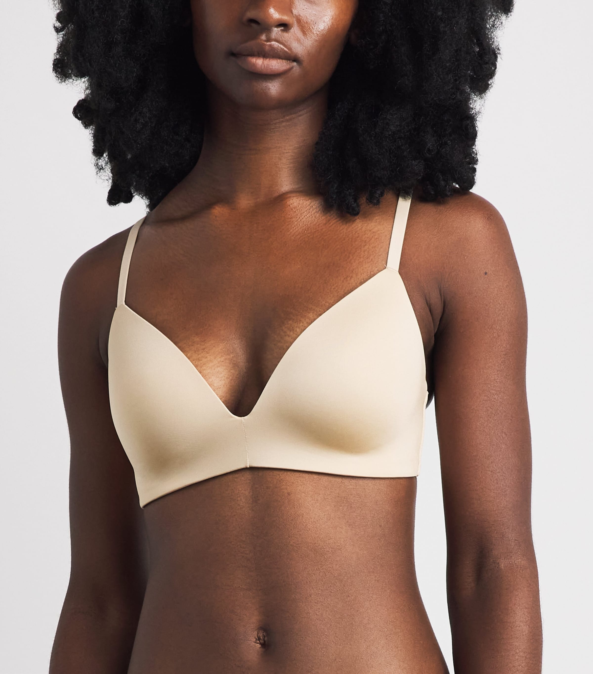 Skims Womens Wireless Form T-Shirt Bra Sand Image 2