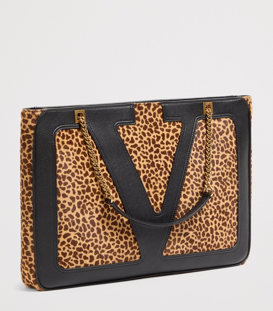 Medium Calf Hair Viva Superstar Tote Bag C2J Image 2