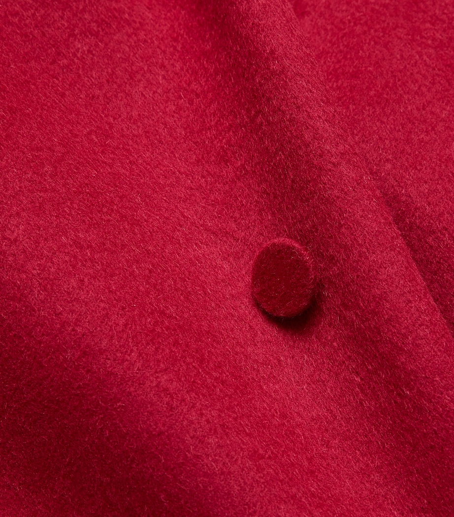 Wool-Cashmere Arline Coat RUBY Image 5