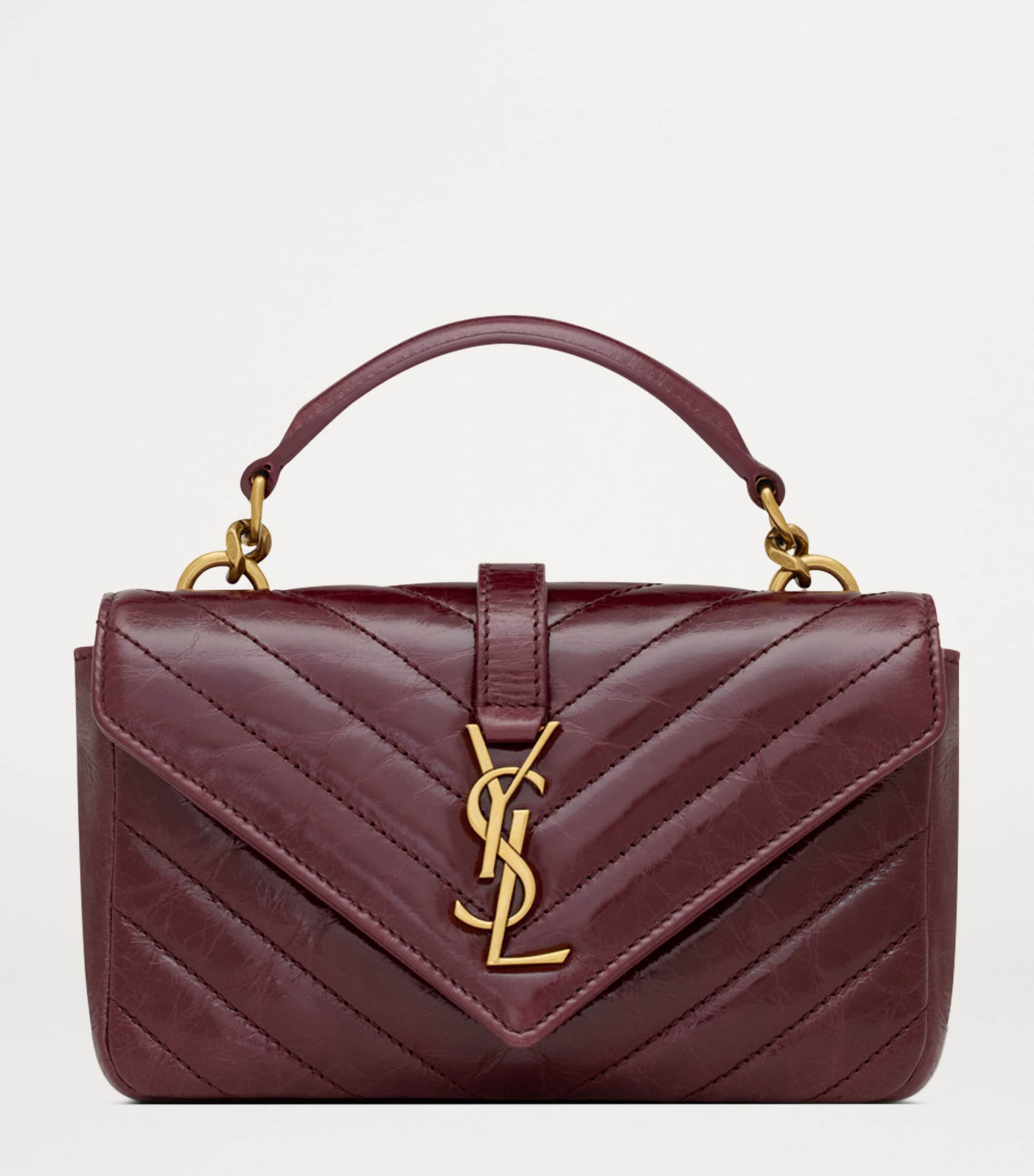 Leather College Top-Handle Bag 6193 Image 2