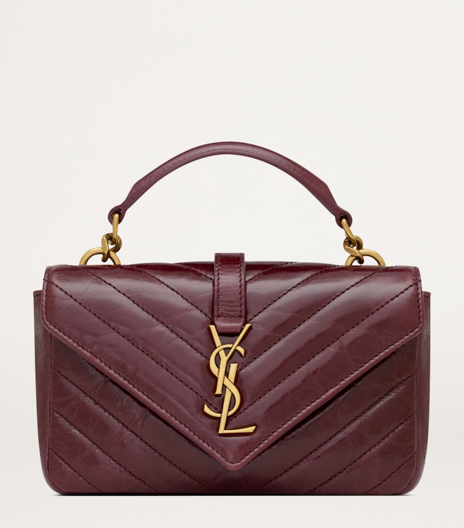 Leather College Top-Handle Bag 6193 Image 2