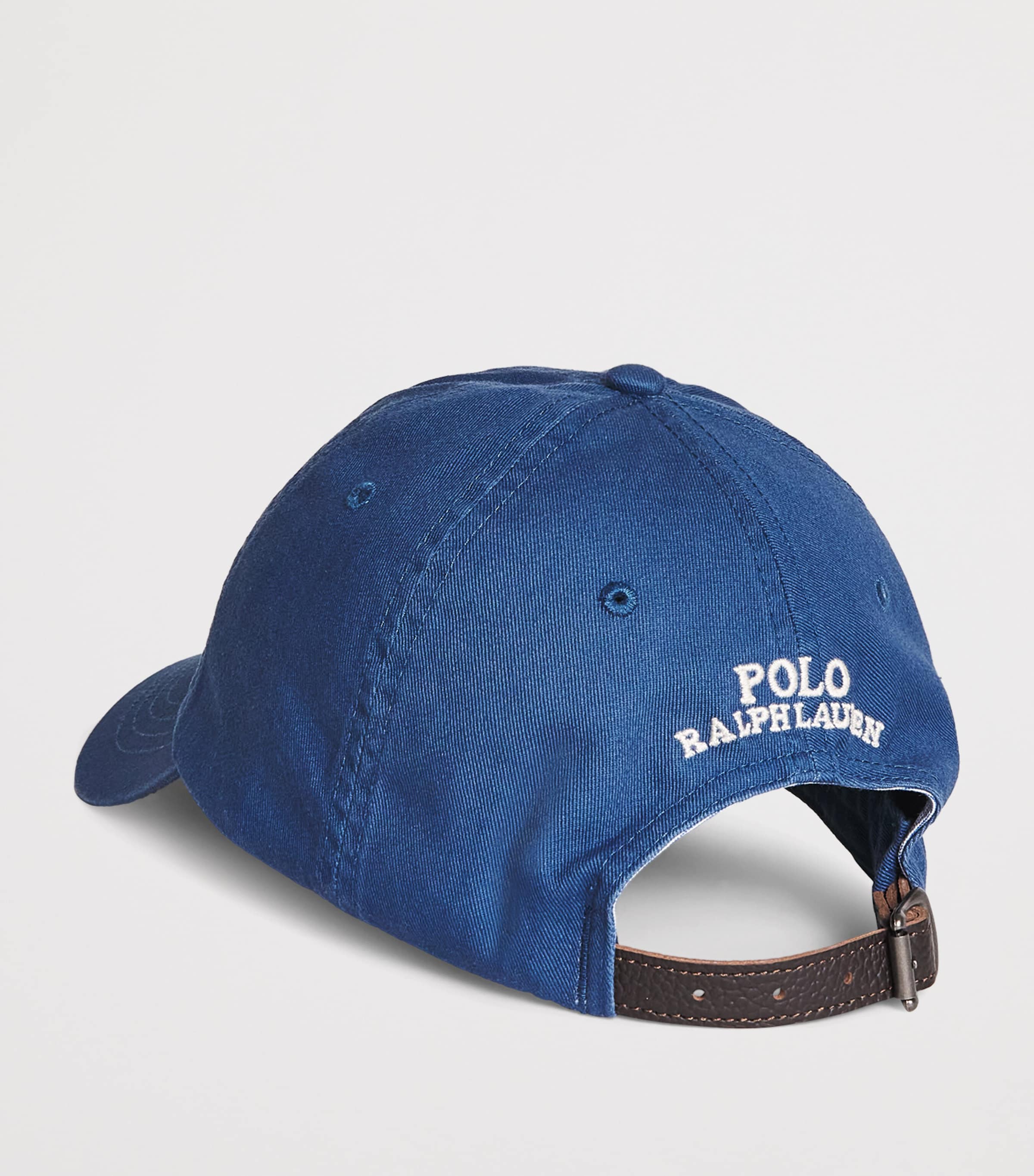 Polo Ralph Lauren Navy Embroidered Polo Bear Cap | Harrods US