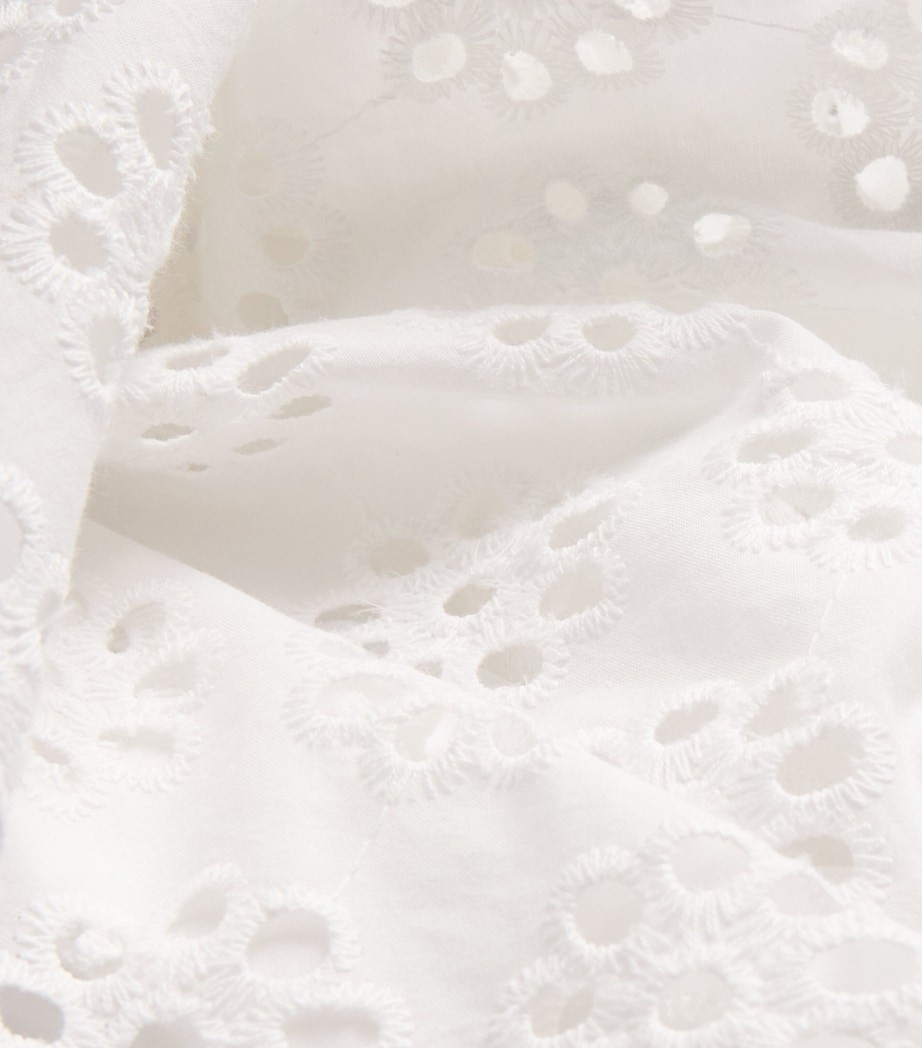 Ruffled Isa Maxi Dress WHITE EYELET WHEY Image 5