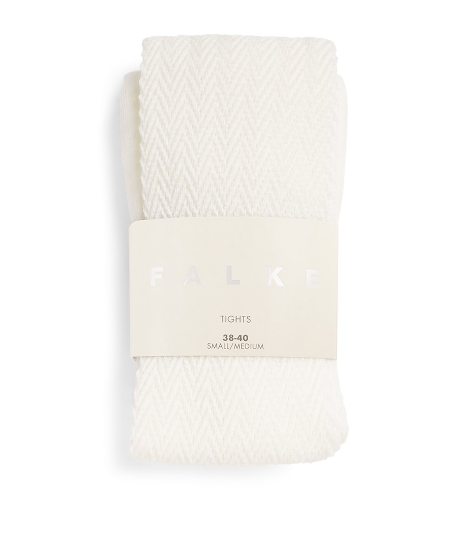 Wool-Blend Fable Estate Tights 2040 OFF WHITE Image 1