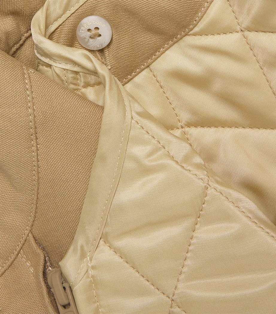Cropped Nonie Jacket BEIGE Image 5