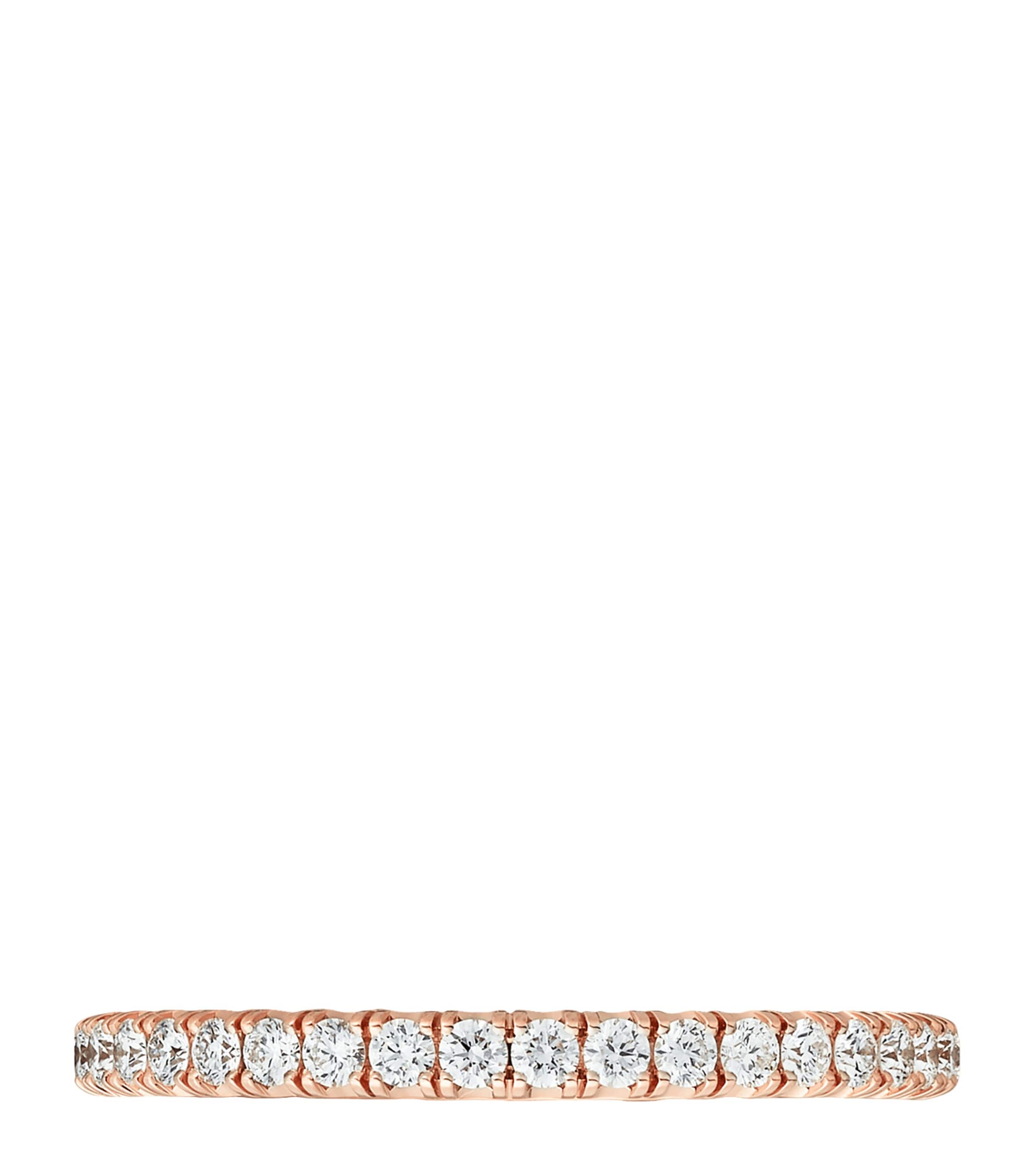 Rose Gold and Diamond Étincelle de Cartier Wedding Band ROSE GOLD Image 2