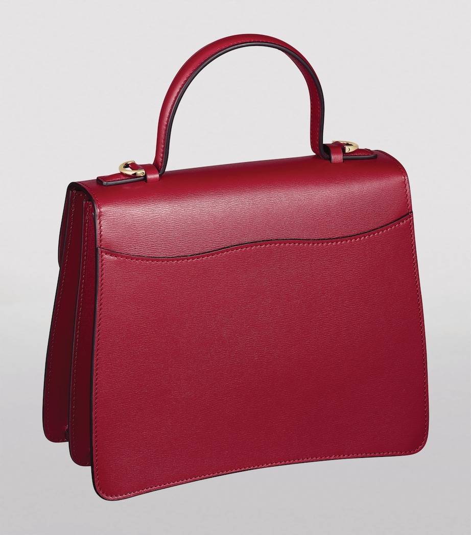 Leather Panthère De Cartier Top-Handle Bag CHERRY RED Image 2