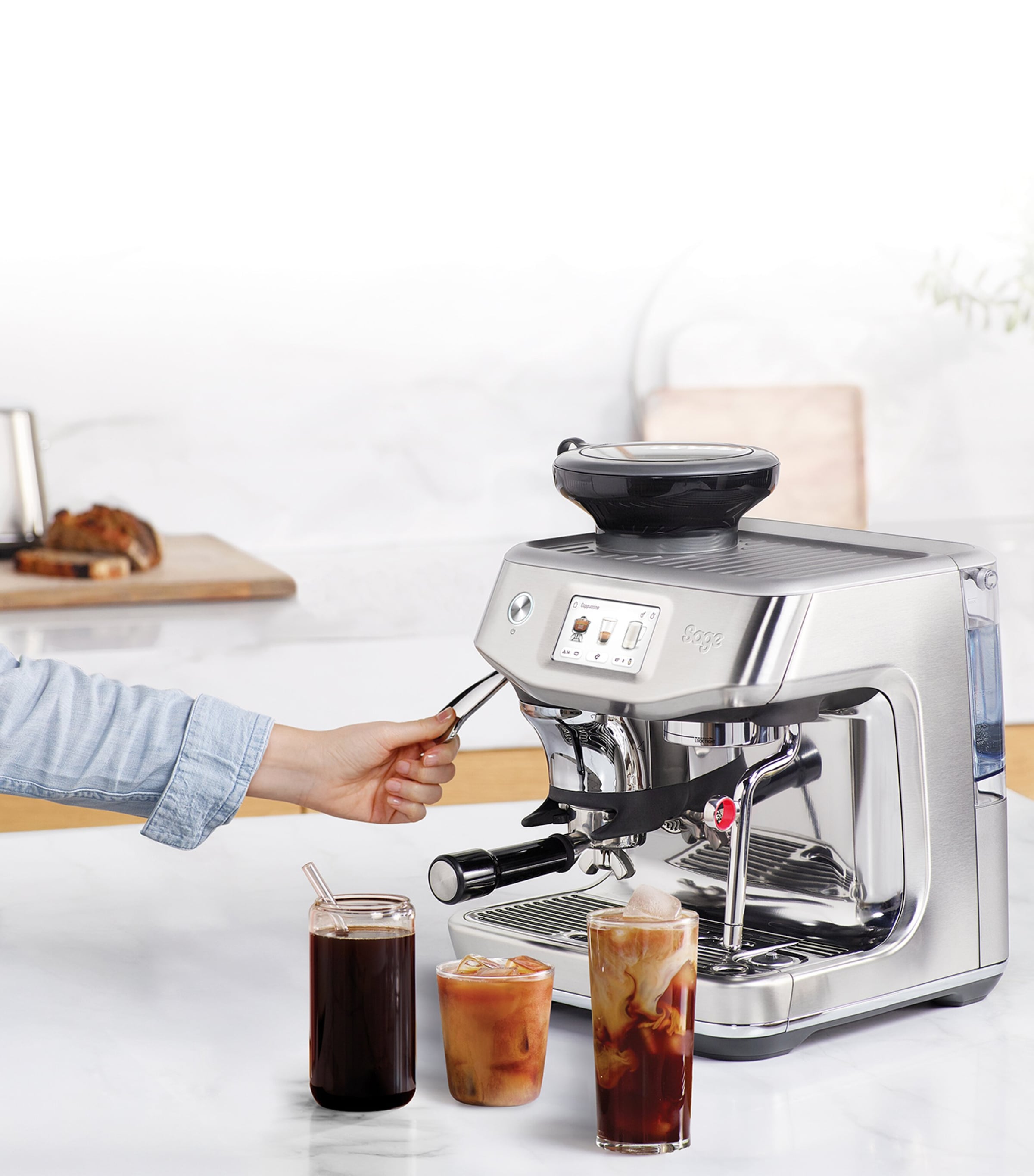 Sage Barista Touch Impress Coffee Machine Stainless Steel Image 5