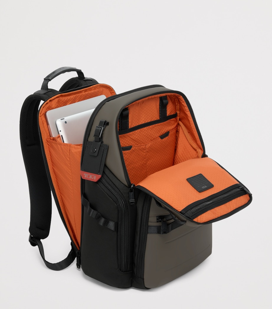 Tumi Alpha Bravo Business Search Backpack Terra Brown Image 2
