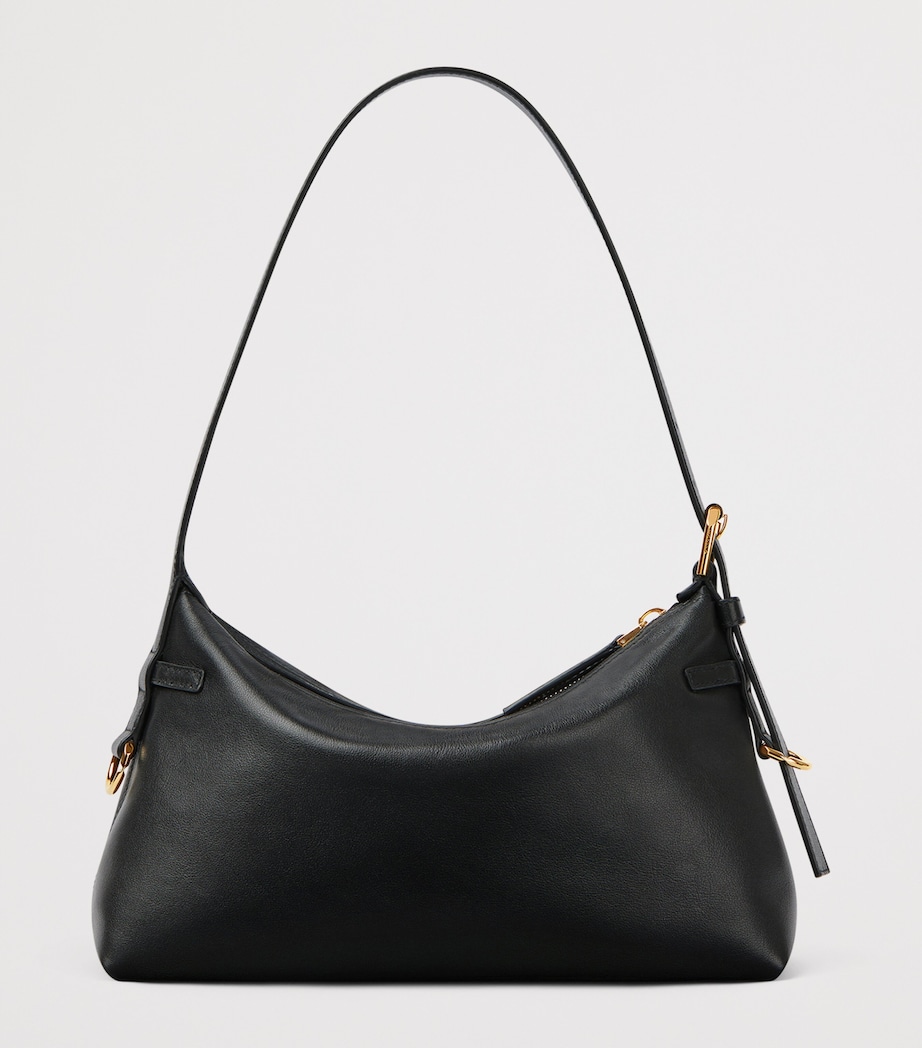 Mini Calfskin Voyou Shoulder Bag BLACK Image 4